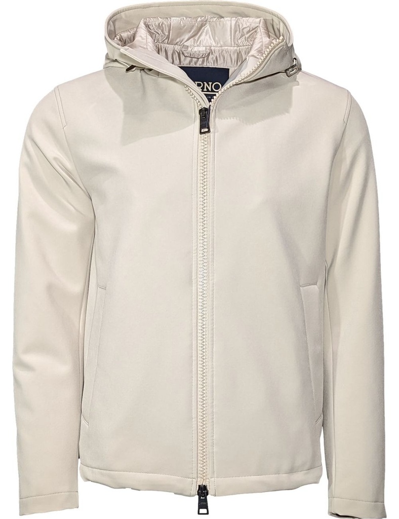 HERNO Cazadora soft shell strech color exclusivo cappuccino