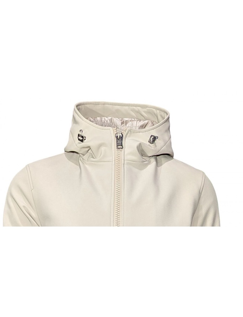 HERNO Cazadora soft shell strech color exclusivo cappuccino