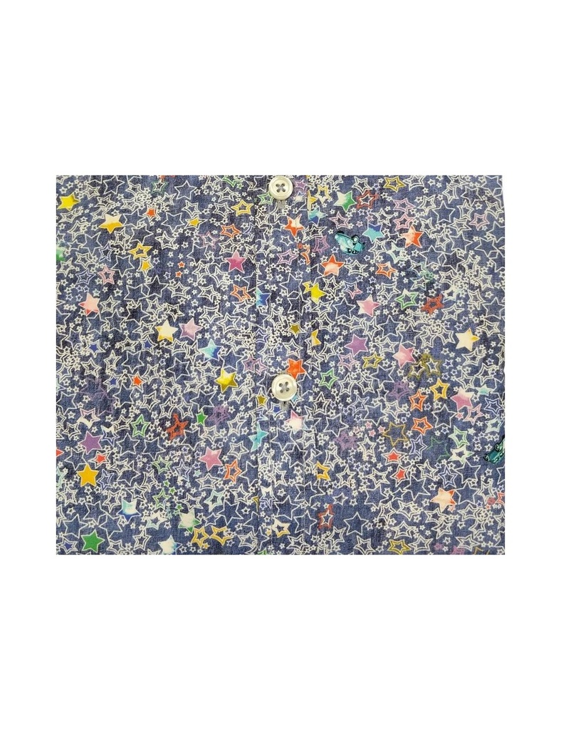ALTEM CAMISA ESTAMPADA MULTICOLOR ESTRELLAS