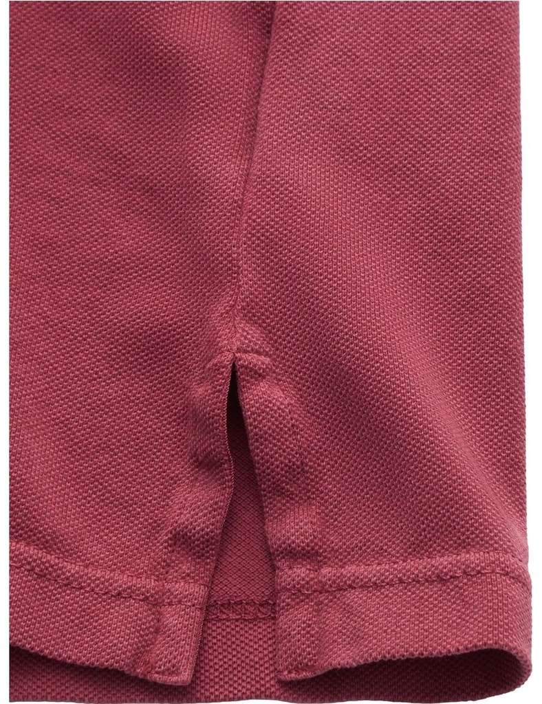 FEDELI Polo North Manga Corta piqué magenta