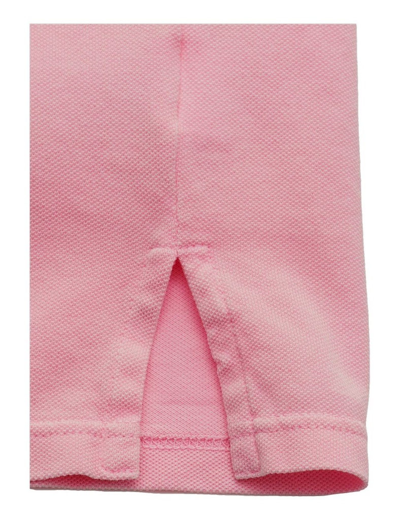 Fedeli polo granito north manga corta rosa