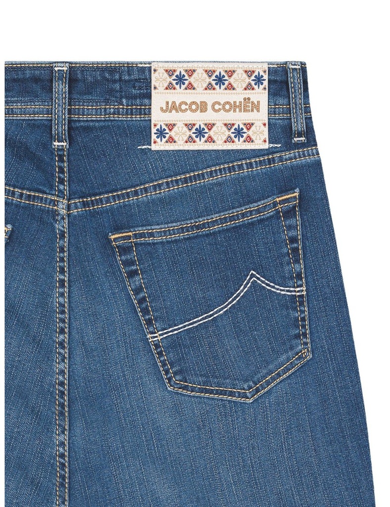 Jacob Cohën Jeans etiqueta tessela