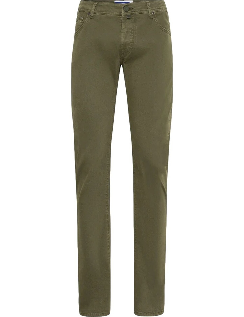Jacob Cohën vaquero Bard gabardina algodón verde lodem