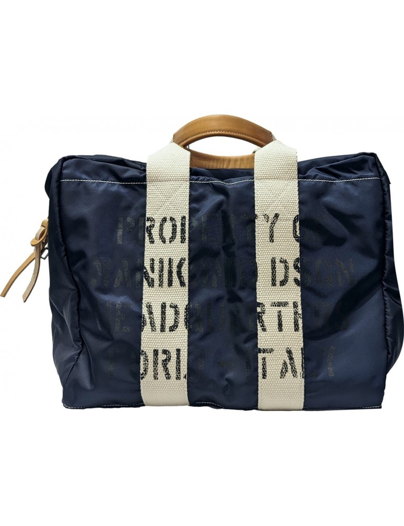 MANIKOMIO bolso Aviator's Kit Bag 38 flay vela nylon navy