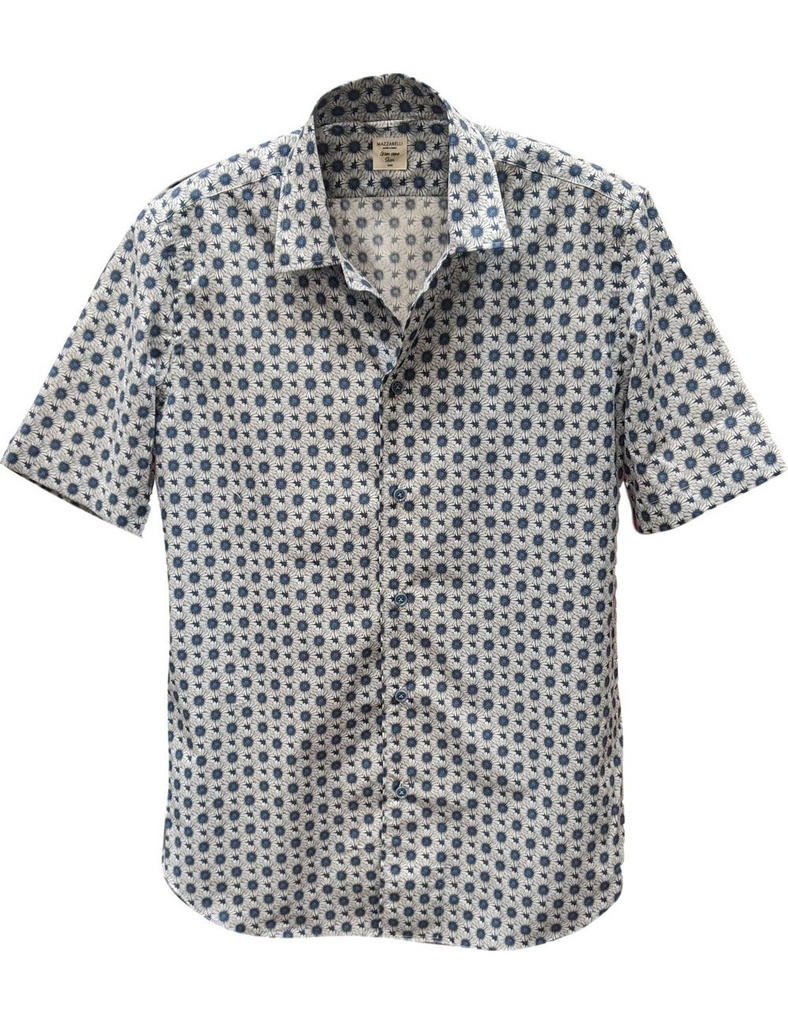 MAZZARELLI CAMISA ESTAMPADA MARGARITAS
