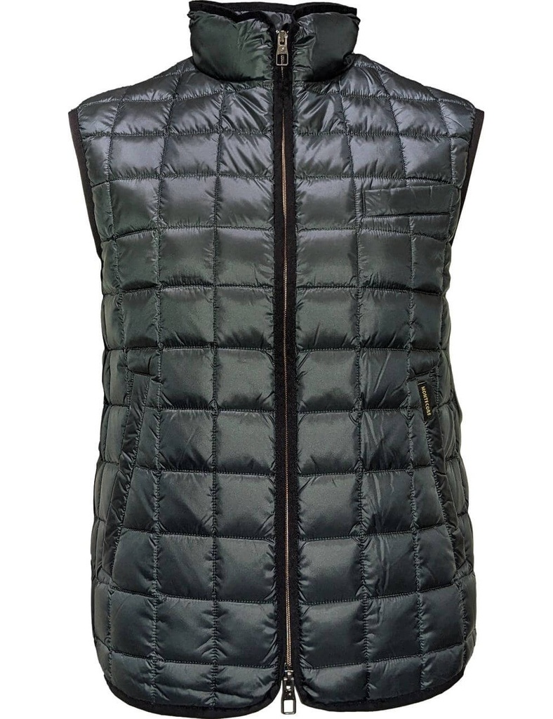 Montecore chaleco plumas verde foresta