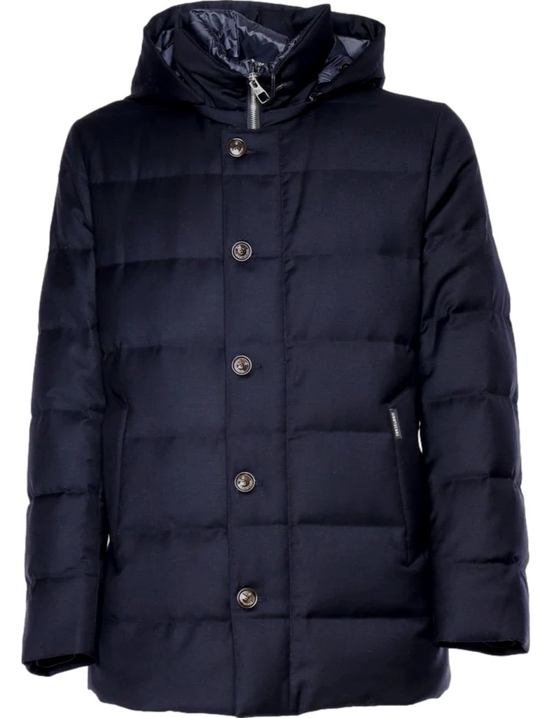 Montecore chaqueton azul lana merino australiana