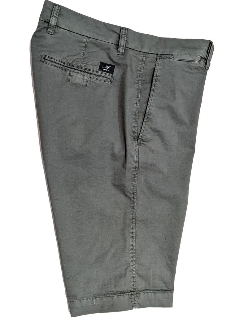 Mason's Bermuda en algodón strech color gris plomo