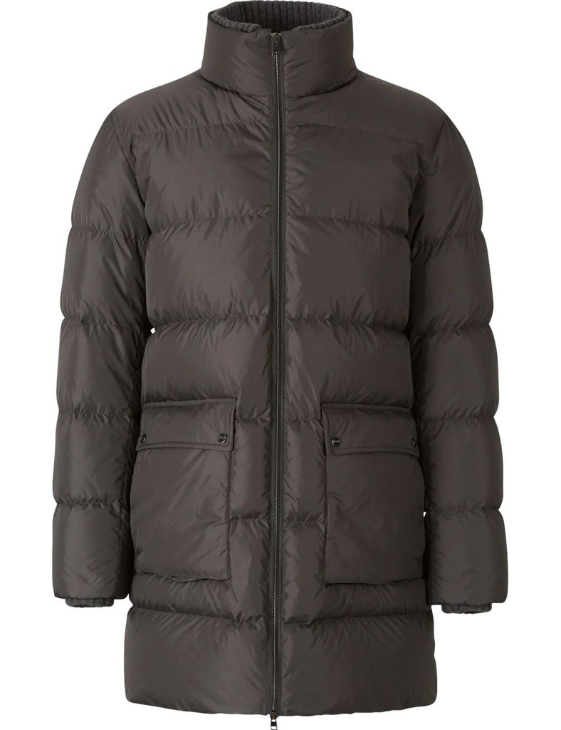 Herno chaquetón Polar Tech color marrón grisáceo superligero