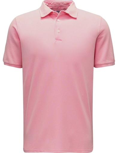 Fedeli polo granito north manga corta rosa