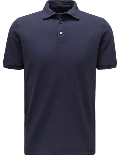 Fedeli polo granito north manga corta azul marino