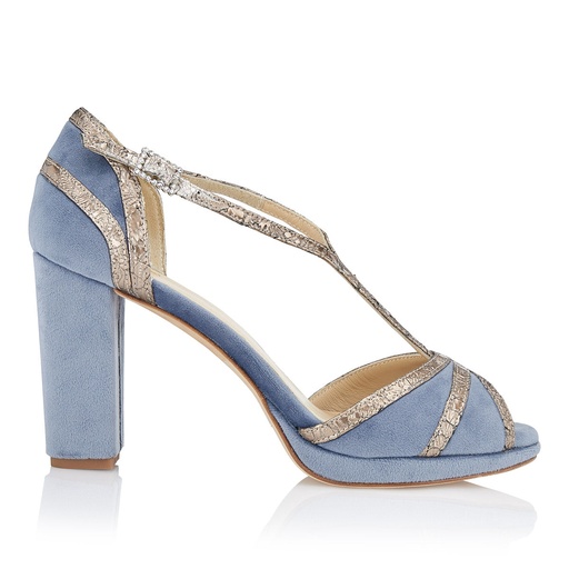 "BAMBINA BLU SANDAL" (8,5 CM)