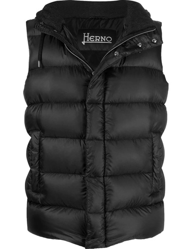 HERNO CHALECO GOOSE DOWN PADDED NEGRO