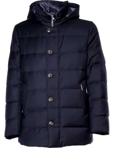Montecore chaqueton azul lana merino australiana
