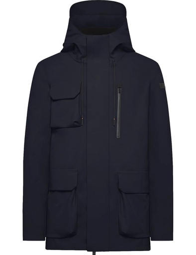 RRD Jacket winter field Holistic Tecnology waterproof blue back