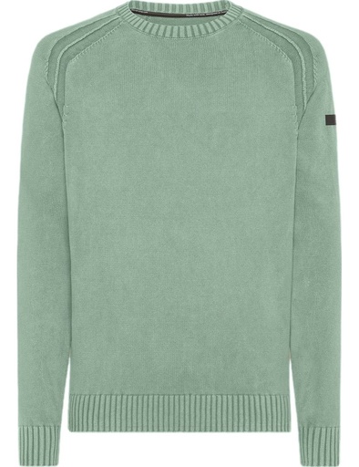 RRD Jersey algodón techno wash cuello redondo verde claro