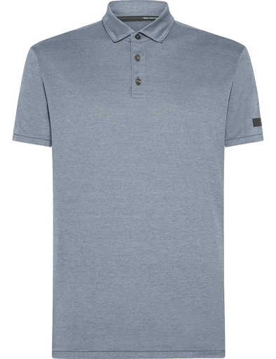 RRD Polo manga corta Doticon gris acero