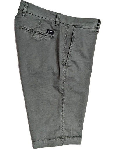 Mason's Bermuda en algodón strech color gris plomo